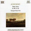 Cover for Schubert / Stuttgart Piano Trio · Piano Trios 28 &amp; 898 (CD) (1994)