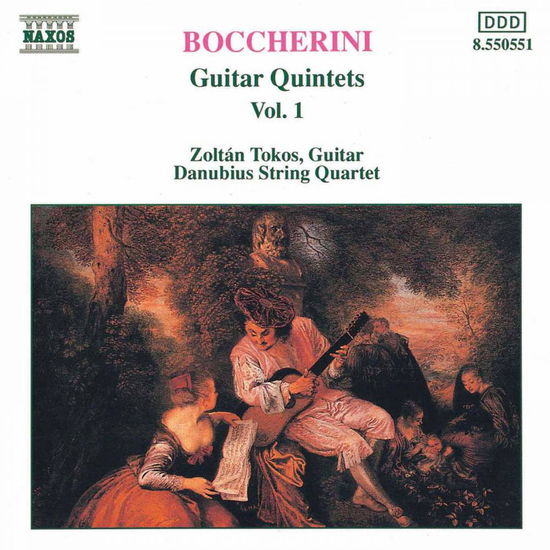 Cover for Boccherini / Tokos / Danubius String Quartet · Guitar Quintets 1 (CD) (1994)