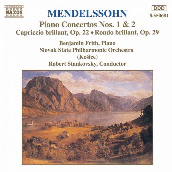 Cover for Mendelssohn / Stankovsky · Piano Concerti 1 &amp; 2 (CD) (1994)