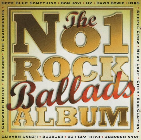 Cover for No.1 Rock Ballads Album (CD) (2023)