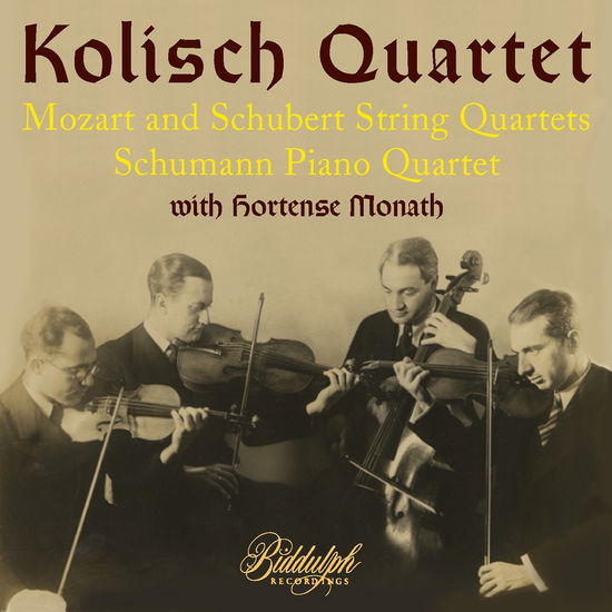 Cover for Kolisch Quartet · Kolisch Quartett spielt Mozart, Schubert &amp; Schumann (CD) (2024)