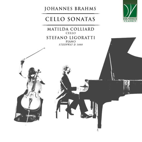 Cover for Brahms / Colliard,matilda / Ligoratti,stefano · Johannes Brahms: Cello Sonatas (CD) (2023)