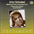 Cover for Artur Schnabel · Piano Concerto 3 + 4 Testament Klassisk (CD) (2000)