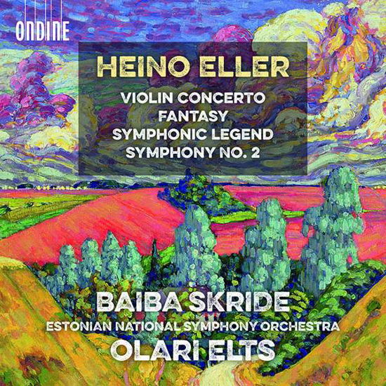 Cover for Eller / Estonian National Symphony Orch · Violin Concerto / Symphonic Legend (CD) (2018)