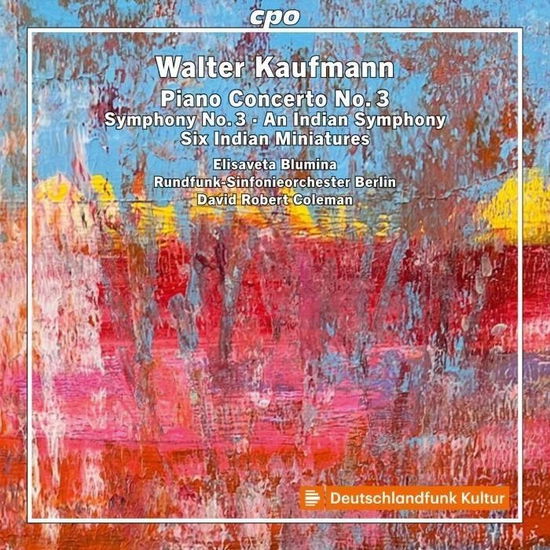 Cover for Elisaveta Blumina · Walter Kaufmann: An Indian Symphony (CD) (2024)