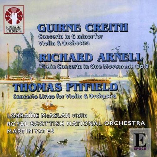 Cover for Mcaslan / Royal Scottish No / Yates · Violin Concertos Dutton Klassisk (CD) (2009)