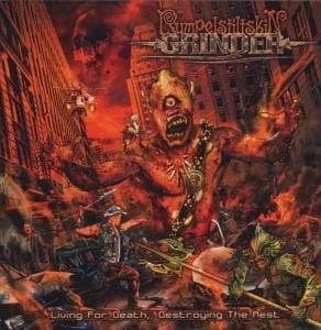 Cover for Rumpelstiltskin Grinder · Living For Death, Destroying The Rest (CD) (2009)