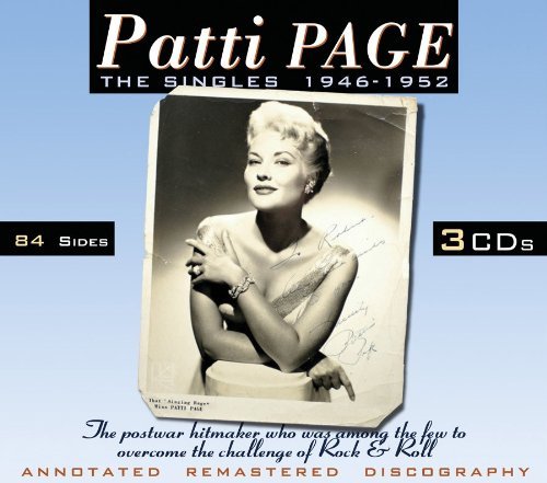 Cover for Patti Page · Singles 1946-1952 (CD) [Remastered edition] [Box set] (2022)