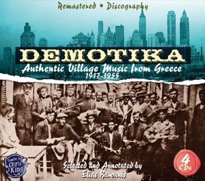 Cover for Demotika - Authentic Village Music from Greece (CD) (2016)