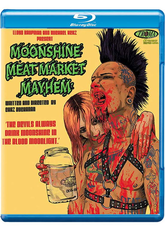 Cover for Blu-ray · Moonshine Meat Market Mayhem (Blu-ray) (2018)