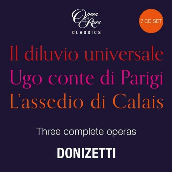 Cover for Donizetti · Operas-7cd-various Artists (CD) [Limited edition] (2021)