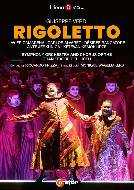 Cover for Verdi / Jerkunica / Alvarez · Rigoletto (DVD) (2023)
