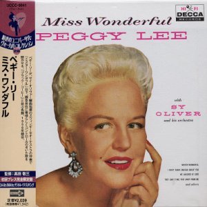 Wonderful - Peggy Lee - Musique - ACROBAT - 0824046511128 - 2 mars 2004