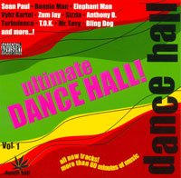 Cover for Ultimate Dancehall Vol.1 (CD) (2023)