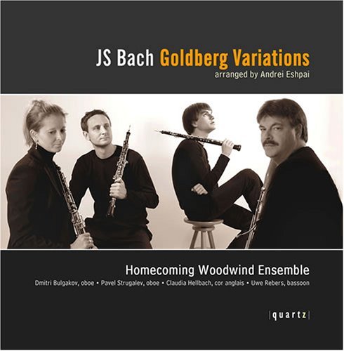 Cover for Homecoming Woodwind Ensemble · Bachgoldberg Variations (CD) (2007)