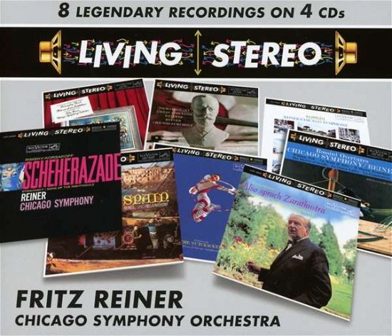 8 Legendary Recordings: Fritz Reiner - V/C - Musiikki - RED SEAL - 0889854764128 - perjantai 27. lokakuuta 2017