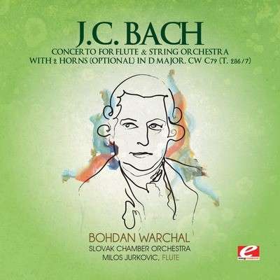 Cover for Bachjc · Concerto Flute &amp; String Orchestra 2 Horns (CD) [EP edition] (2013)