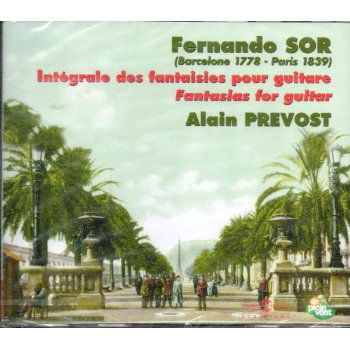 Integrale Des Fantaisies Guitare - Sor,fernando / Prevost,alain - Musiikki - FREMEAUX - 3561302902128 - sunnuntai 1. syyskuuta 2002