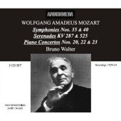 Cover for Mozart · Sinfonien 35 &amp; 40 Piano Concert (CD) [Box set] (2012)
