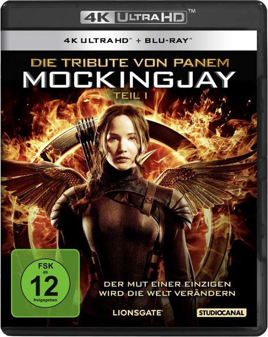 Die Tribute Von Panem - Mockingjay Teil 1 (4k Ultra Hd+blu-ray) - Movie - Film - STUDIO CANAL - 4006680085128 - 24. maj 2017