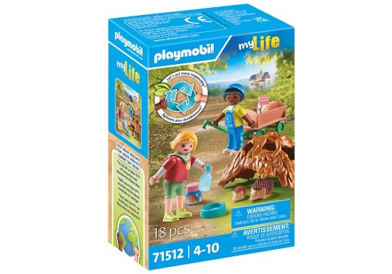 Cover for Playmobil · Pflege der Igelfamilie (Leketøy)
