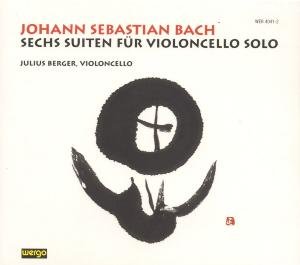 Cover for Bach / Berger · 6 Cello Suites (CD) (1997)