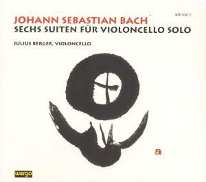 6 Cello Suites - Bach / Berger - Música - WERGO - 4010228404128 - 1 de octubre de 1997