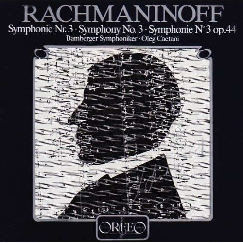 Cover for Rachmaninov / Bamberg Symphony Orchestra / Caetani · Symphony No 3 (CD) (1987)