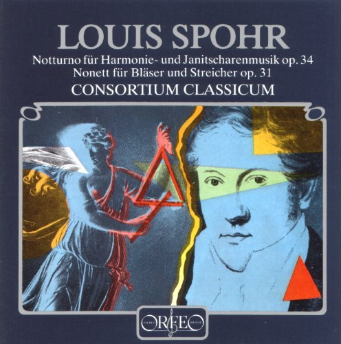 Cover for Spohr / Consortium Classium, Kloecker · Notturno for Winds &amp; Janissary Music (CD) (1994)