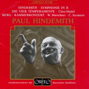 Symphony in B-die Temperamente - Hindemith / Berg - Musik - ORFEO - 4011790197128 - 14 januari 2002
