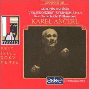 Symphony 9 " New World " - Dvorak / Suk / Ancerl / Czech Philharmonia Orch - Muziek - ORFEO - 4011790395128 - 4 augustus 1995