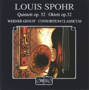 Quintet Op 52 / Octet Op 32 - Spohr / Jenuit - Musik - ORFEO - 4011790410128 - 19. november 1996