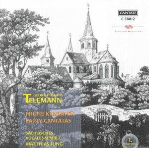 Cover for Telemann / Jung / Saxon Vocal Ensemble · Early &amp; Unpublished Cantatas (CD) (2004)