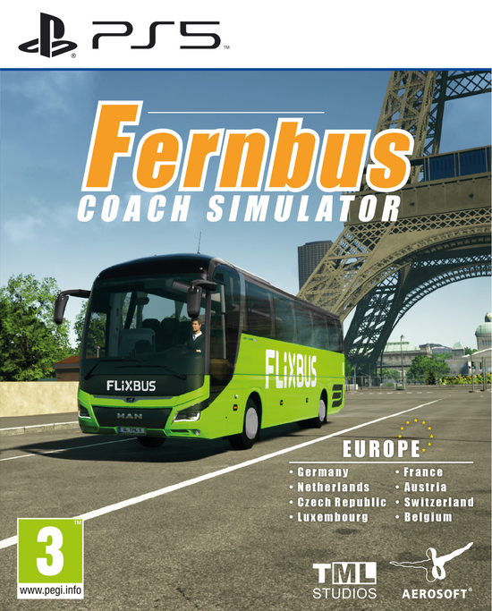 Cover for Astragon · Fernbus Coach Simulator (playstation 5) (PS5) (2023)