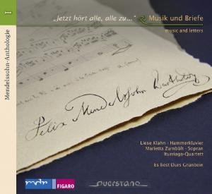 Cover for Mendelssohn / Klahn / Zumbuhlt / Grunbein · V1: Anthology (CD) (2009)