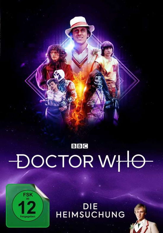 Cover for Davison,peter / Waterhouse,matthew / Sutton,sarah/+ · Doctor Who-fünfter Doktor-die Heimsuchung (DVD) (2019)