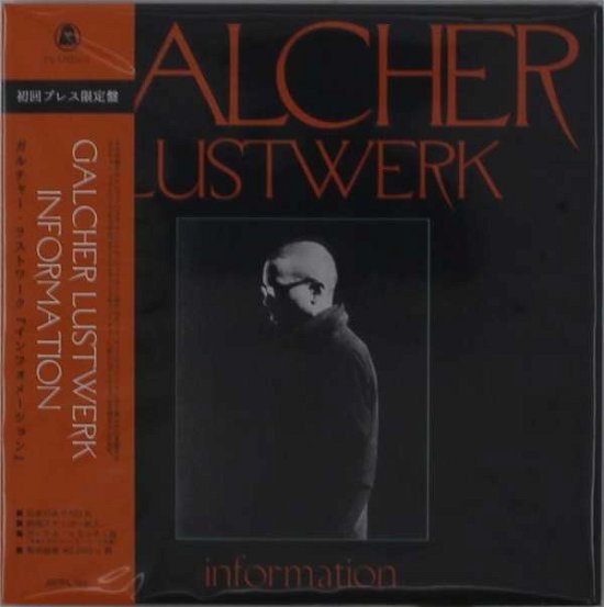 Cover for Galcher Lustwerk · Information &lt;limited&gt; (CD) [Japan Import edition] (2019)