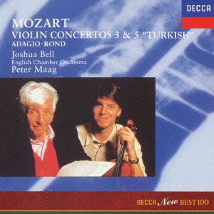 Mozart:violin Concertos Nos 3 & 5`tu - Joshua Bell - Musikk - UNIVERSAL MUSIC CLASSICAL - 4988005335128 - 25. juni 2003