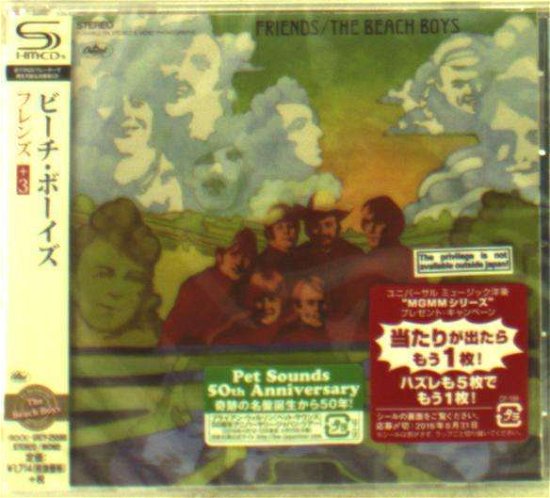 Cover for The Beach Boys · Friends (CD) [Japan Import edition] (2016)