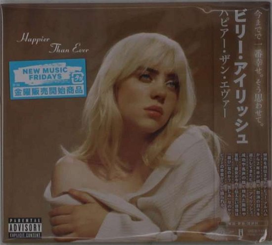 Cover for Billie Eilish · Happier Than Ever (CD) [Japan Import edition] (2021)