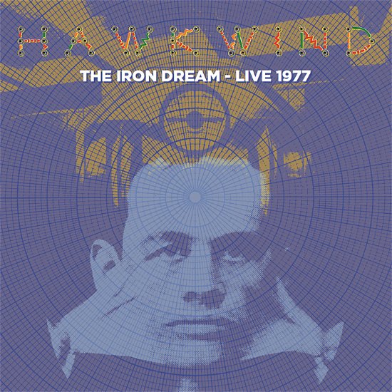 Cover for Hawkwind · THE IRON DREAM - LIVE 1977 (Clear 12&quot; Vinyl) (12&quot;) (2023)