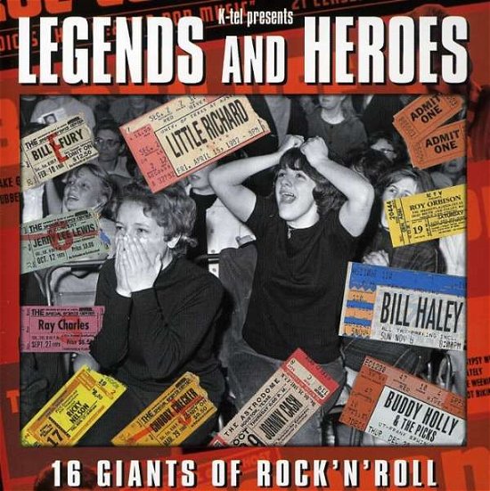 Cover for Legends and Heroes · Legends and Heroes-v/a (CD)