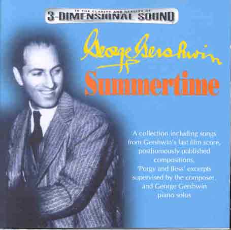 Summertime - George Gershwin - Musiikki - AVID - 5022810164128 - tiistai 20. lokakuuta 1998