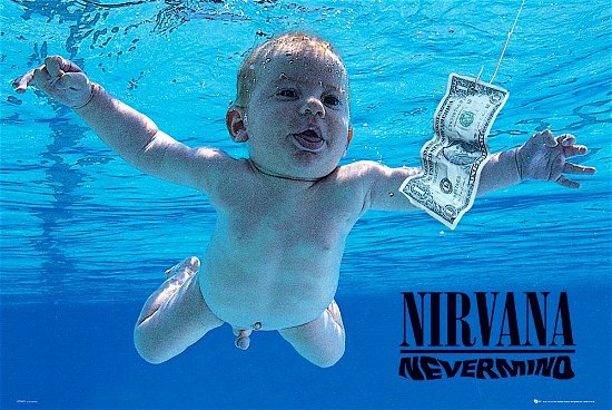 Nirvana: Nevermind (Poster Maxi 61x91,5 Cm) - Nirvana - Merchandise - AMBROSIANA - 5028486125128 - 31. desember 2019