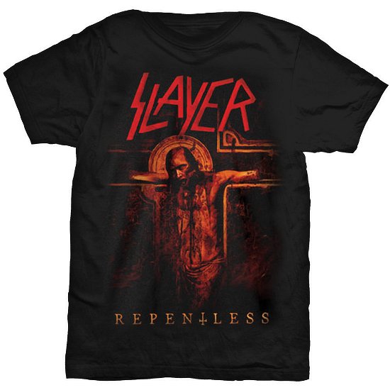 Slayer Unisex T-Shirt: Crucifix - Slayer - Merchandise - Global - Apparel - 5055979911128 - 