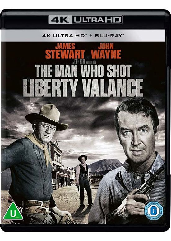Cover for The Man Who Shot Liberty Valance Uhd BD · The Man Who Shot Liberty Valance (4K Ultra HD) (2022)