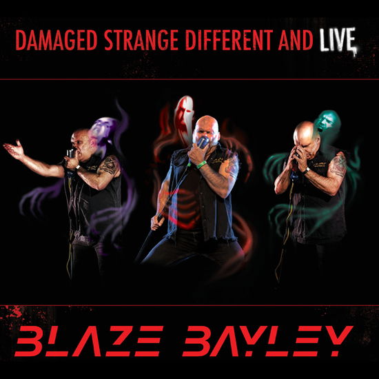 Cover for Blaze Bayley · Damaged Strange Different And Live (LP) (2023)