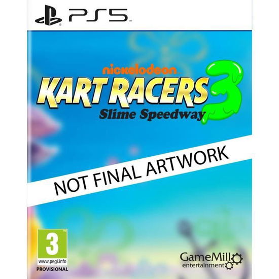 Cover for Gamemill Entertainment · Kart Racers 3 Slime Speedway (PS1) (2022)