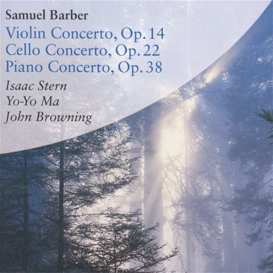 Cover for Isaac Stern · Barber: Violin Concerto Op. 14: Cello Concerto Op. 22: Piano Concerto Op. 38 (CD)