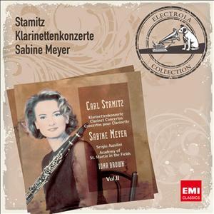 Cover for Meyer, Sabine / Iona Brown · Stamitz: Klarinettenkonzerte V (CD) (2011)